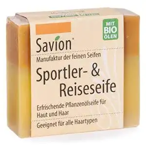 Outdoor-Seife Savion 2-in-1 Naturseife für Sport und Reisen
