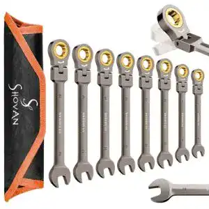 Schraubenschlüssel SS Shovan 8-teiliges Ratschenschlüssel Set