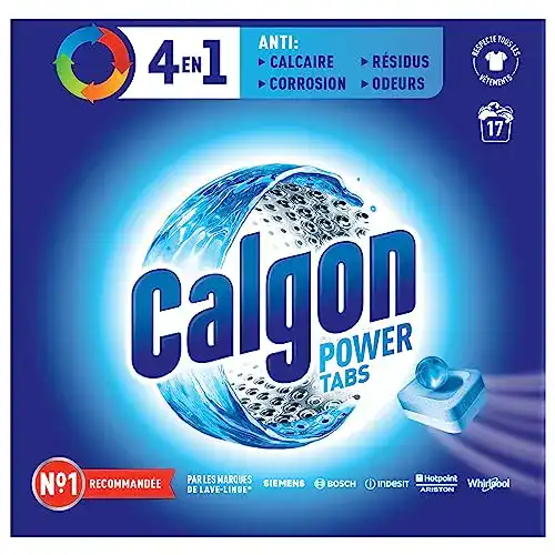 Anti-Kalk-Tabs für Waschmaschinen – Calgon Express Ball 17 Stück