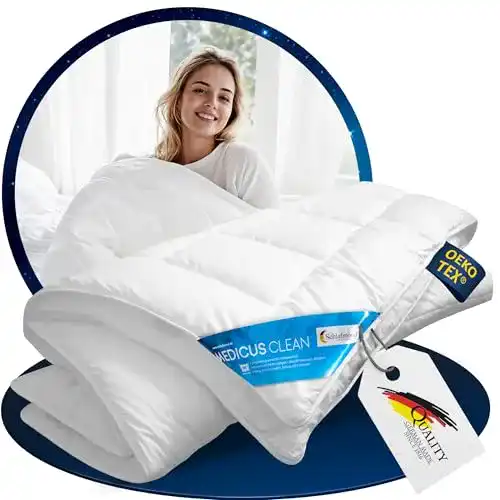 4-Jahreszeiten-Bettdecke Schlafmond Medicus Clean 135 x 200 cm