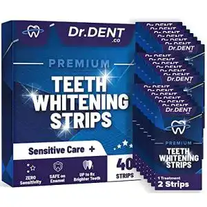 DrDent Premium Zahnbleichset mit Whitening Streifen