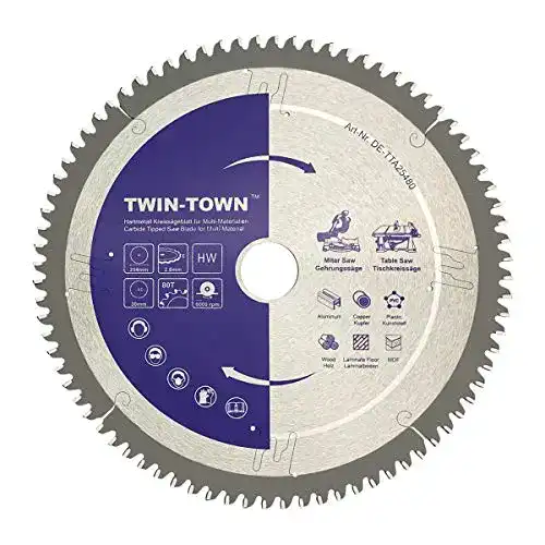 Kreissägeblatt 254 x 30 mm von Twin-Town für Multi-Materialien