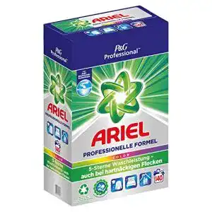 Ariel Professional Pulver Colorwaschmittel 9.1kg für 140 Waschladungen