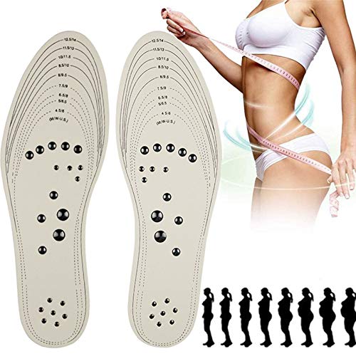 Magnetische Einlegesohlen für Massage und Akupressur