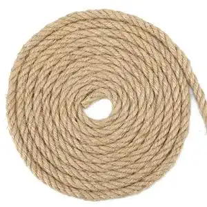 Hanfseil 8mm Dicke Juteseil, 10m für Garten, Basteln und Dekoration
