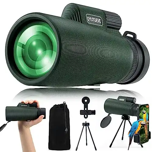 Handy-Teleskop QYUTOEVE Monokulares Teleskop 12 x 50 HD