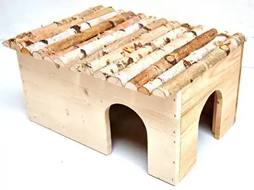 Meerschweinchenhaus Ollesch Großes Nagerhaus für Meerschweinchen