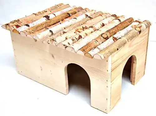 Meerschweinchenhaus Ollesch Großes Nagerhaus für Meerschweinchen
