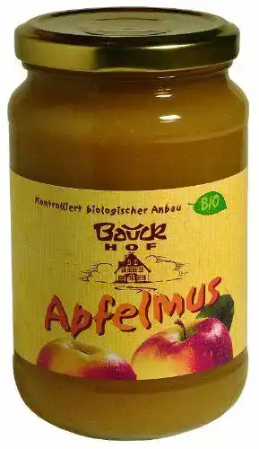 Apfelmus Bauckhof 4er Pack Bio (4 x 360 g)