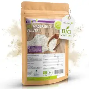 Vita2You Bio Magermilchpulver 1000g in Bio Qualität