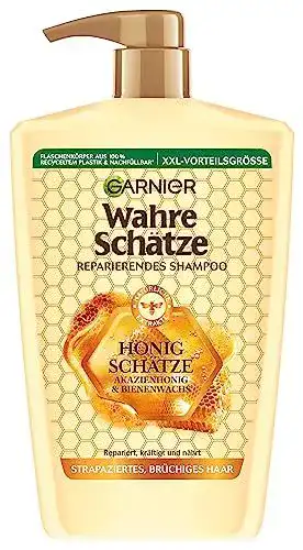 Garnier Wahre Schätze Reparierendes Shampoo 1L für strapaziertes Haar