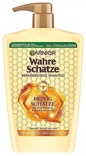 Garnier Wahre Schätze Reparierendes Shampoo 1L für strapaziertes Haar