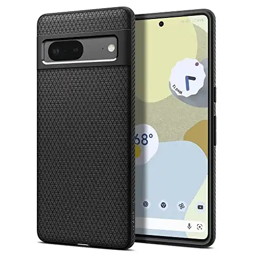 Spigen Liquid Air Hülle für Google Pixel 7 – Schwarz