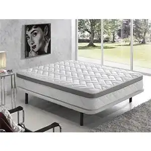 Matratze 200 x 200 cm Silver-Lux mit Memoryschaum