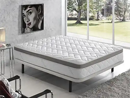 Matratze 200 x 200 cm Silver-Lux mit Memoryschaum