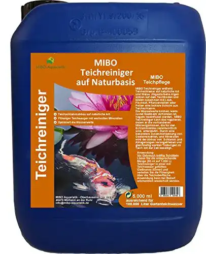 Teichschlammentferner MIBO Aquaristik Teichreiniger für Gartenteiche