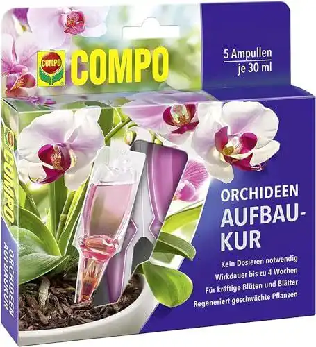 Orchideendünger Compo Orchideen-Aufbaukur für alle Orchideenarten