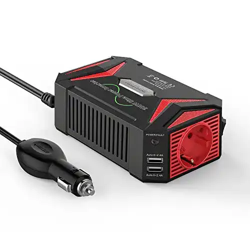 Kfz-Wechselrichter Bestek Reiner Sinus 12V auf 230V 300W