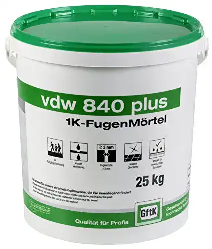 Pflasterfugenmörtel GftK VDW 840 Plus 1K in 25 kg Packung