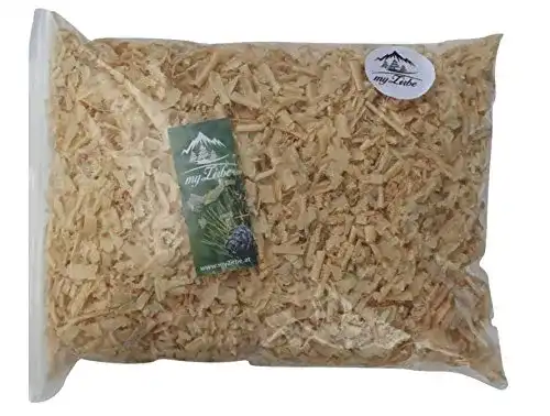 Zirbenspäne und Zirbenflocken 12 Liter für Zirbenkissen-Füllung