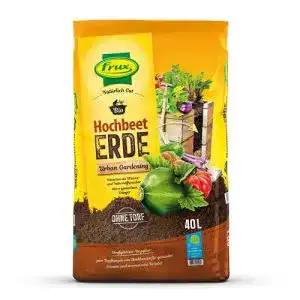 Hochbeeterde frux Bio für Urban Gardening, 40 Liter