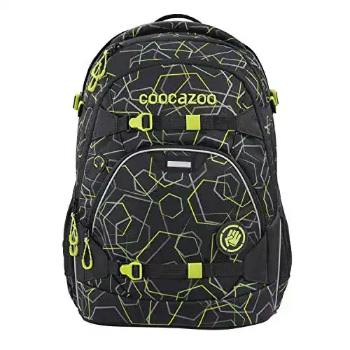 Schulrucksack Coocazoo ScaleRale Laserbeam Black für Jungen