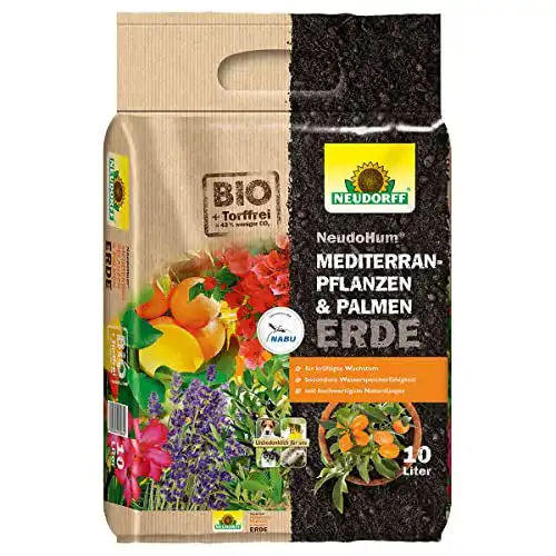 Palmenerde Neudorff Neudohum für mediterrane Pflanzen, 10 Liter