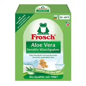 Frosch Aloe Vera Sensitiv Waschpulver 1,35 kg Hautschonendes Waschmittel