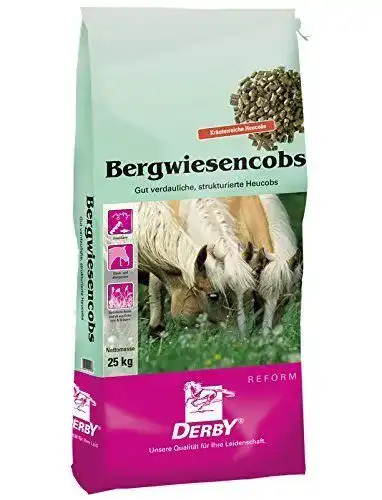 Heucobs Napz Derby Bergwiesencobs 25 kg für Pferde