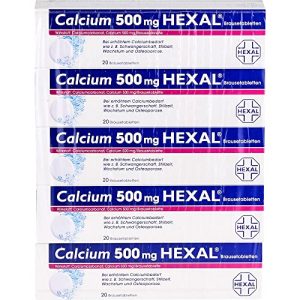 Calcium Brausetablette Hexal 500 mg 100 Stück