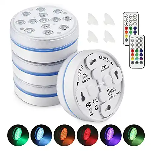 Moxled Poolbeleuchtung mit 13 LED Unterwasserlicht