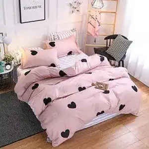 Loussiesd Mädchenbettwäsche in Übergröße für das Schlafzimmer