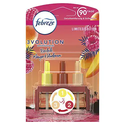 Febreze 3Volution Duftstecker Nachfüller Karibik Mango & Himbeere 20ml