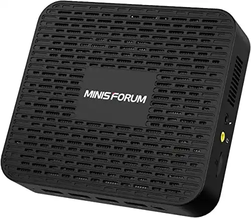 Lüfterloser Mini-PC MINISFORUM GK41 mit Celeron J4125