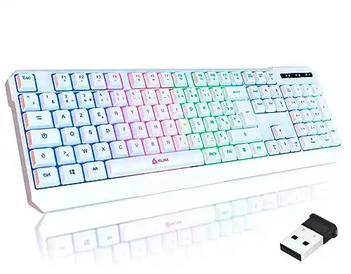 Klim Chroma kabellose Gamer-Tastatur AZERTY im Vergleich