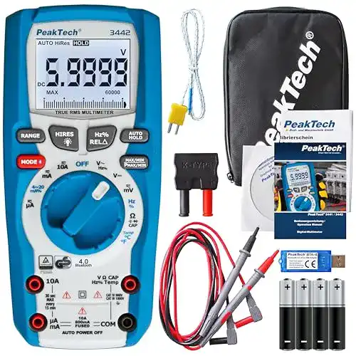 PeakTech P 3442 Multimeter – True RMS Digitalmessgerät