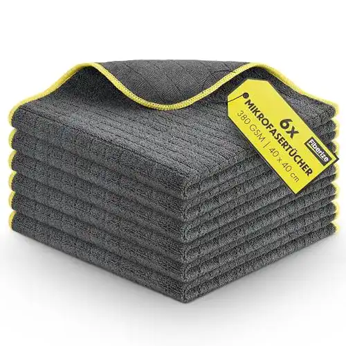 Microfasertücher für die Autopflege Fiberize – 6er Set