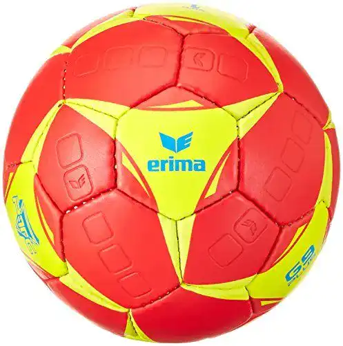 Erima Handball G9 Plus in Rot/Lime Größe 3, Modell 720512