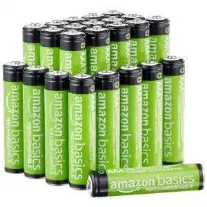 Akkus für Solarleuchten von Amazon Basics im 24er-Pack