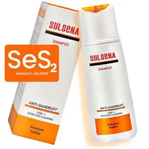 Sulsena Anti Schuppen Shampoo für fettiges Haar Männer und Frauen