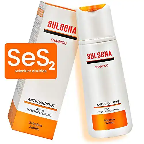Sulsena Anti Schuppen Shampoo für fettiges Haar Männer und Frauen