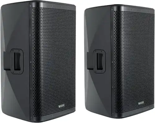 Pronomic C-215 MA Aktivboxen Stereo Set – Zwei aktive 2-Wege Lautsprecher