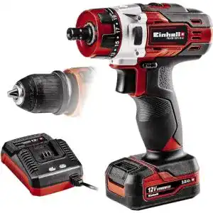 Einhell Akku-Schlagbohrschrauber TE-CD 12/1 X-Li mit 12V und 2,0Ah