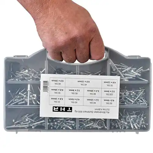 Blindnieten Sortiment 3,2 4,0 4,8 mm aus Aluminium