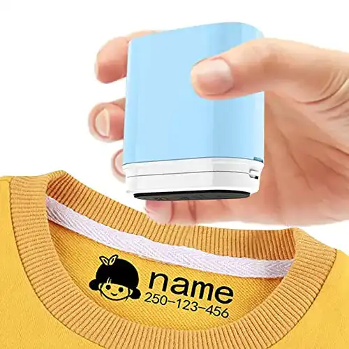 Textilstempel für Kinder – Namensstempel für Kleidung und Taschen