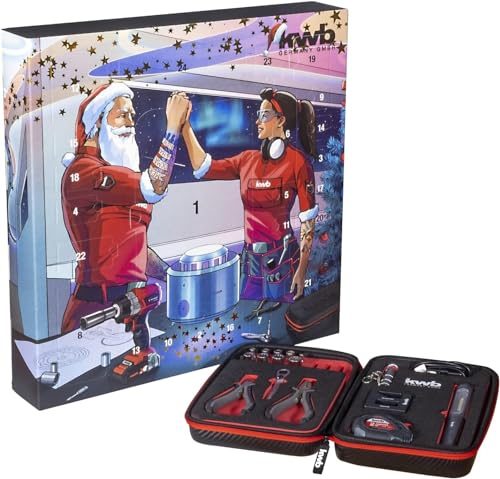 Adventskalender für Männer mit Werkzeugen von kwb