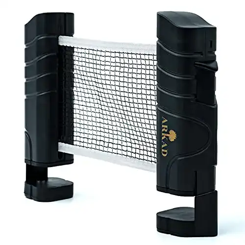 Tischtennisnetz Arkad, 225 cm Universelles Tischtennisnetz für Indoor und Outdoor