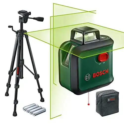 Laser Wasserwaage und Kreuzlinienlaser von Bosch Home and Garden