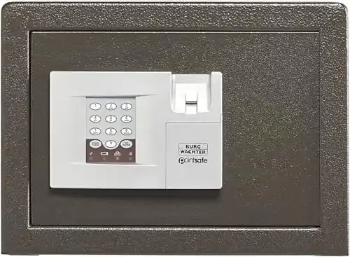 Burg Wächter Möbeltresor mit Fingerabdruckzugang und elektronischem Zahlenschloss