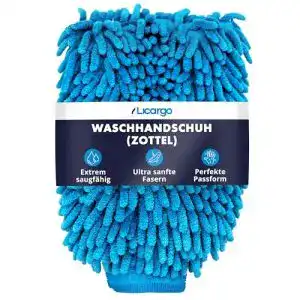 Waschhandschuh Licargo Zottel für die Auto-Wäsche